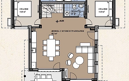 ID 7439 Nowy dwupiętrowy dom w miejscowości Sveti Vlas Zdjęcie 8