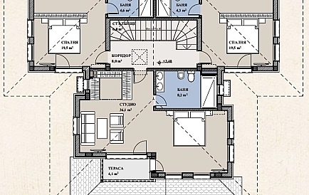 ID 7439 Nowy dwupiętrowy dom w miejscowości Sveti Vlas Zdjęcie 10