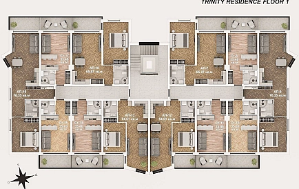 ID 16129 Mieszkania od dewelopera w Trinity Residence Zdjęcie 8