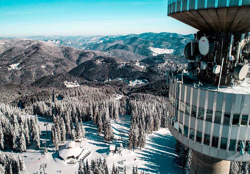 Башня В Пампорово крупным планом