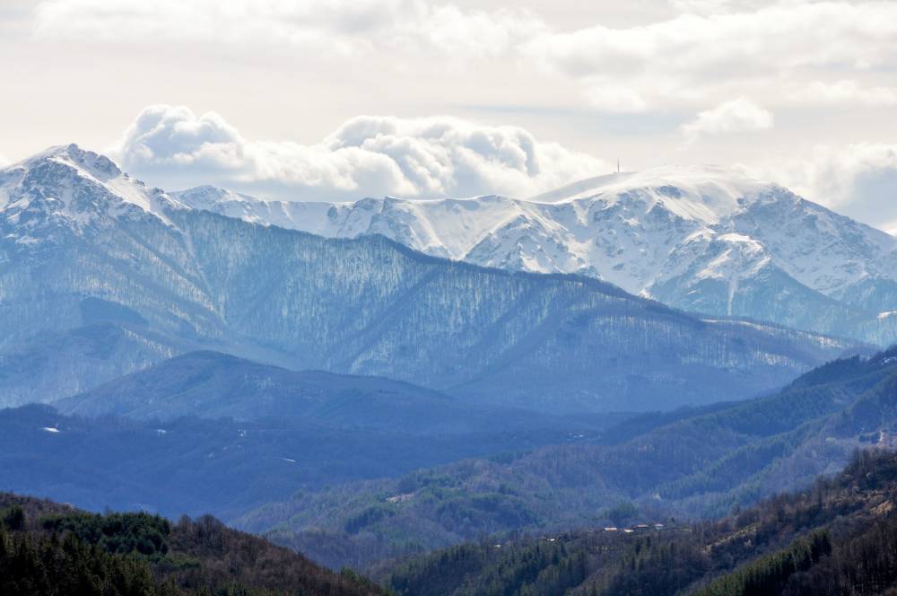 Szczyt Botew w Bałkanach (Stara Planina)