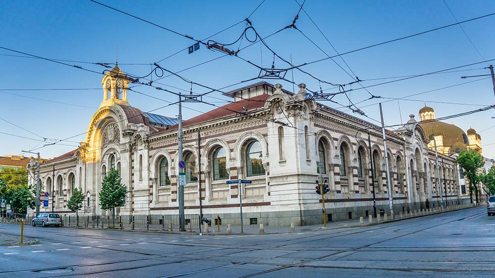 Główne wejście do Centralnego Rynku Wewnętrznego w Sofii