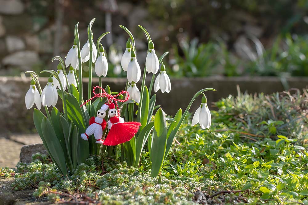 dziergane figurki z wakacji Baba Marta